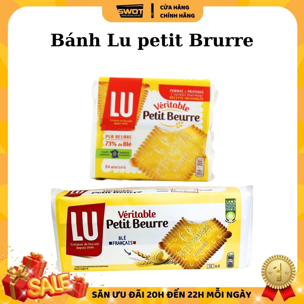 Bánh quy Lu Veritable Petit Beurre Pháp, Bánh cookie Pháp cao cấp thơm ngon hảo hạng, béo ngọt vừa phải, giàu dinh dưỡng
