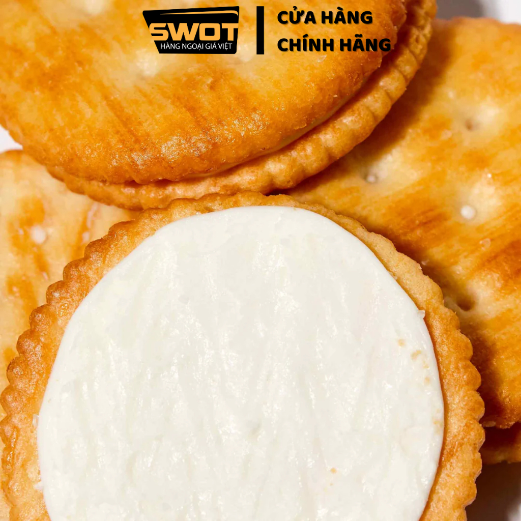 Bánh quy Ritz Nhật Bản / Bánh mặn / Phô mai Bánh cookie Nhật cao cấp, giòn béo thơm ngon hảo hạng, giàu dinh dưỡng - SWOT