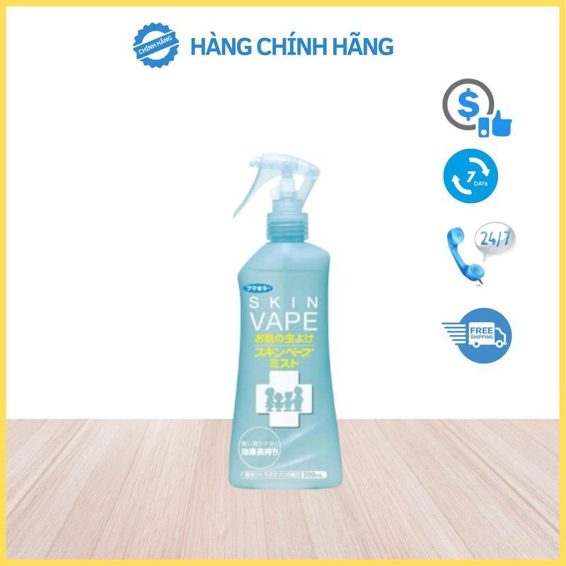 Xịt chống muỗi, côn trùng Skin Vape Nhật Bản 200ml, Xịt muỗi cho bé hàng Nhật cao cấp, tác dụng lâu dài, an toàn - SWOT