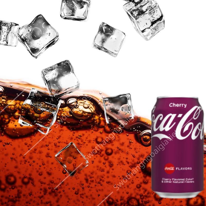 Combo 6 Nước ngọt Mỹ 355ml mix nhiều loại, Nước giải khát có ga Mỹ cao cấp, thơm ngon đậm vị, bổ sung năng lượng - SWOT