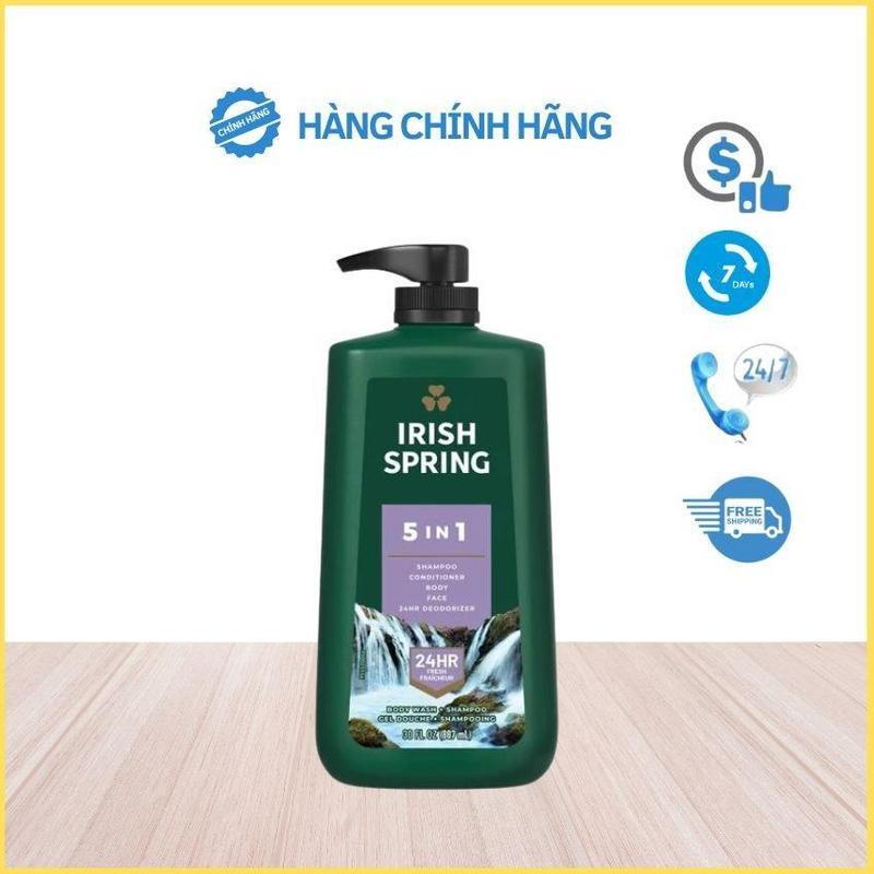 Sữa Tắm Gội Nam Irish Spring Body Wash 887ML - Mỹ