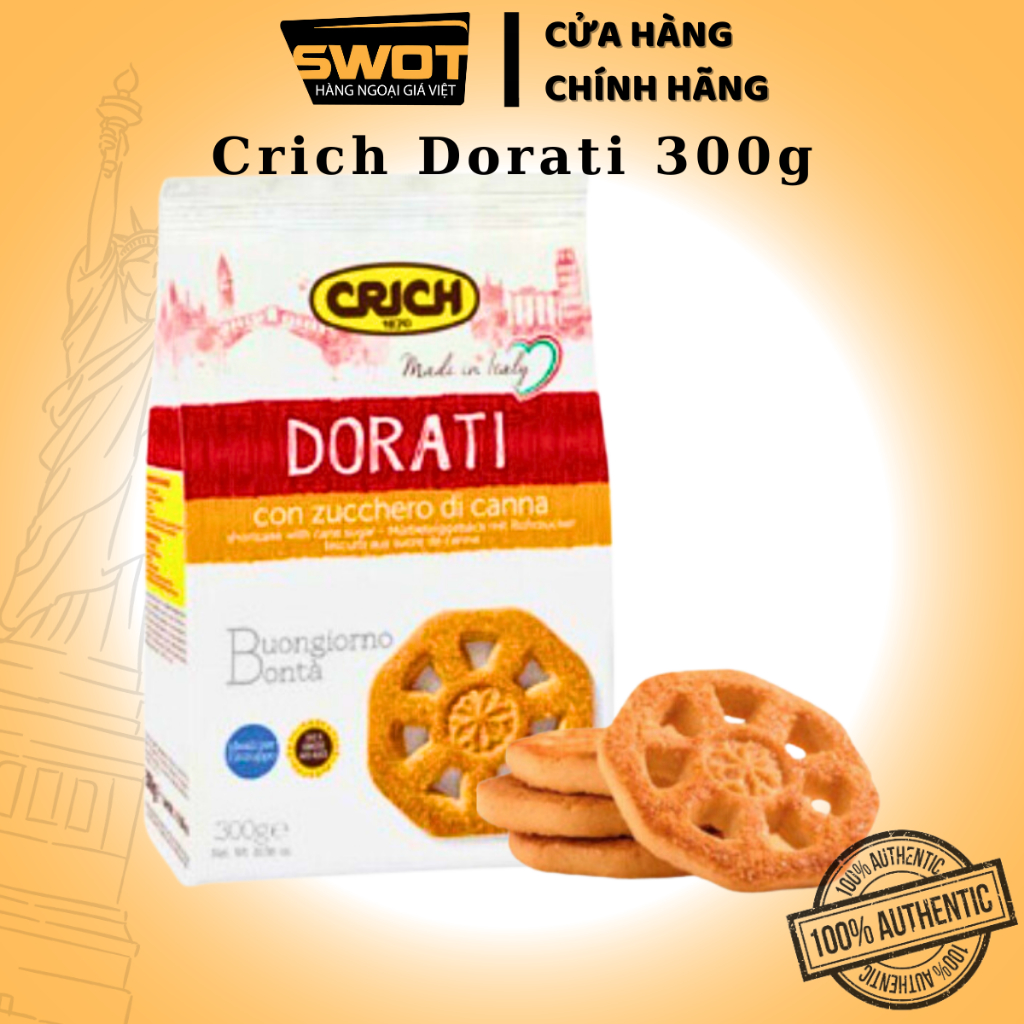 Bánh quy Cookie Crich Ý nhiều vị, Bánh Cookie ITALY thơm ngon thượng hạng, bổ dưỡng tốt cho sức khỏe