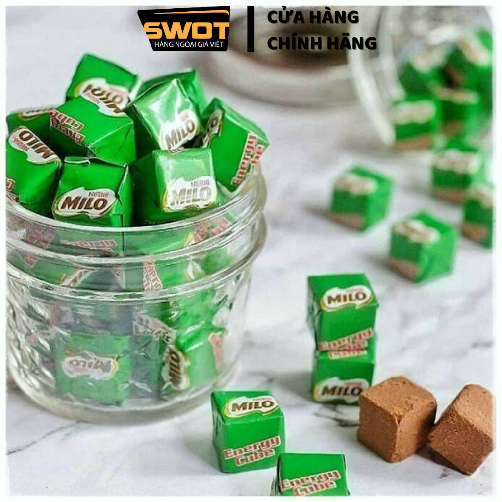 Kẹo milo Nestle Energy Cube Thái Lan 275g 100 viên, Kẹo Milo vị ngon tuyệt vời, ngọt ngào béo ngậy