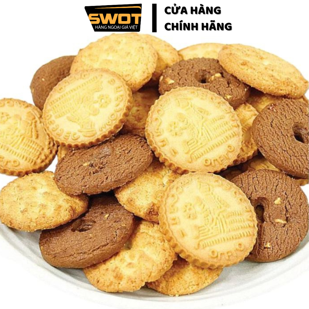Bánh quy Cookies Original Assort Nhật 48 cái, Bánh cookie Nhật, bánh giòn béo, thơm ngon thượng hạng