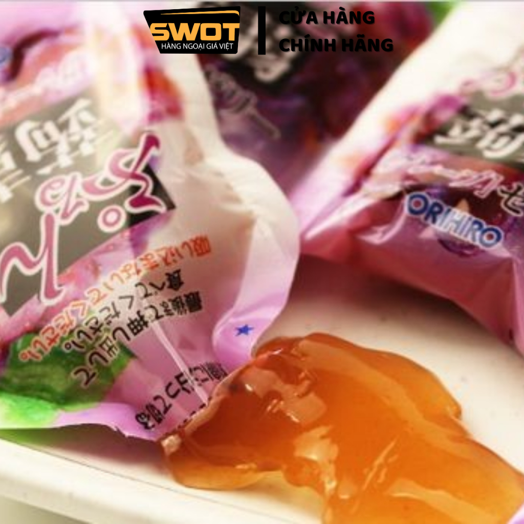 Thạch rau câu Orihiro Nhật Bản nhiều vị, Kẹo rau câu cao cấp, thơm ngon đặc biệt, giàu dinh dưỡng