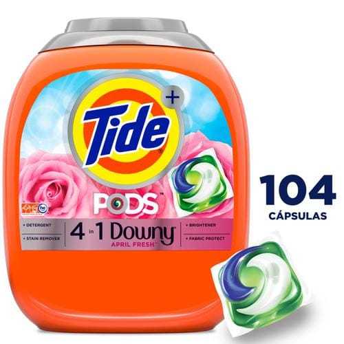 Viên giặt xả Tide Pods Free&Gentlea Mỹ 3.63kg 152V, Viên giặt da nhạy cảm tẩy sạch vết bẩn mềm vải