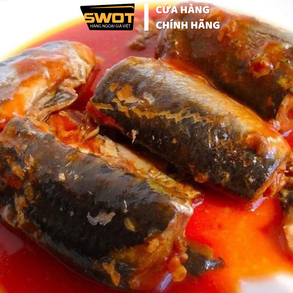 Combo 4 hộp Cá Thu chiên sốt chua cay Roza Thái Lan 140g, Cá hộp thơm ngon hảo hạng giàu dinh dưỡng