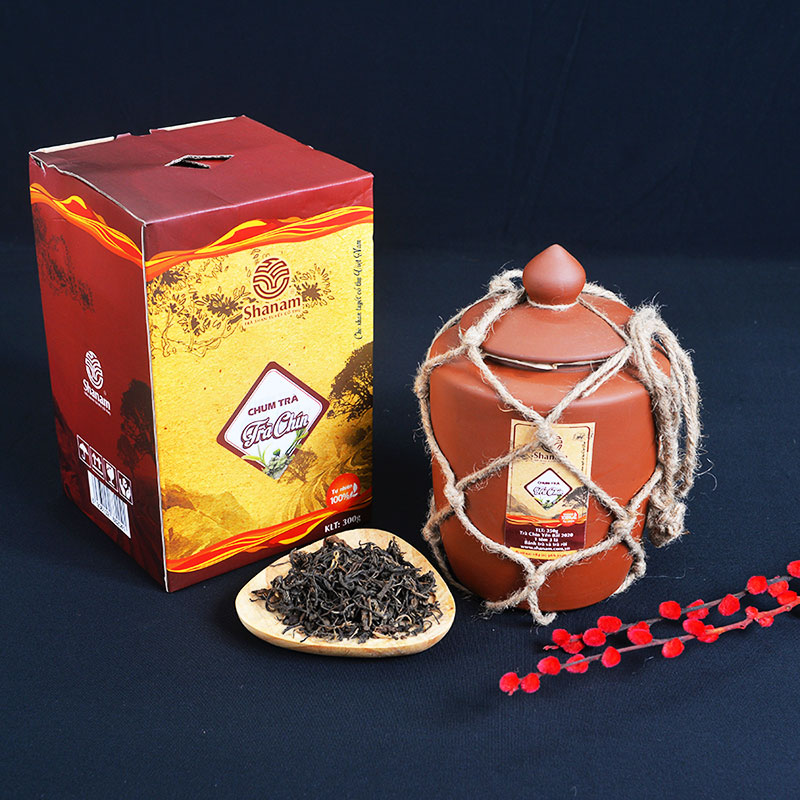 TRÀ VÀNG - CHUM TRÀ CHÍN YÊN BÁI 1T-3L 300G