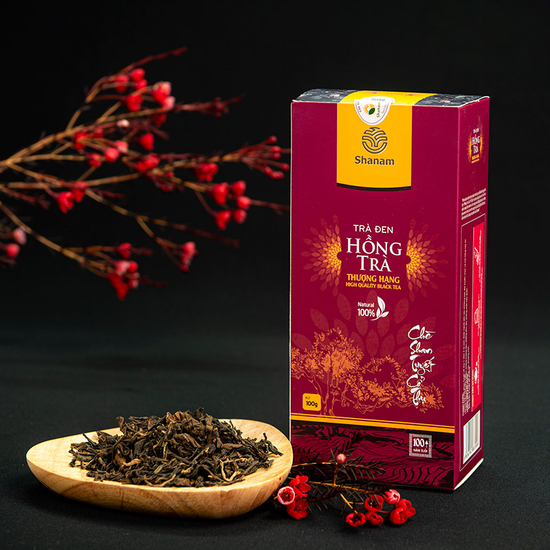 TRÀ ĐEN - HỒNG TRÀ THƯỢNG HẠNG HỘP 100GR