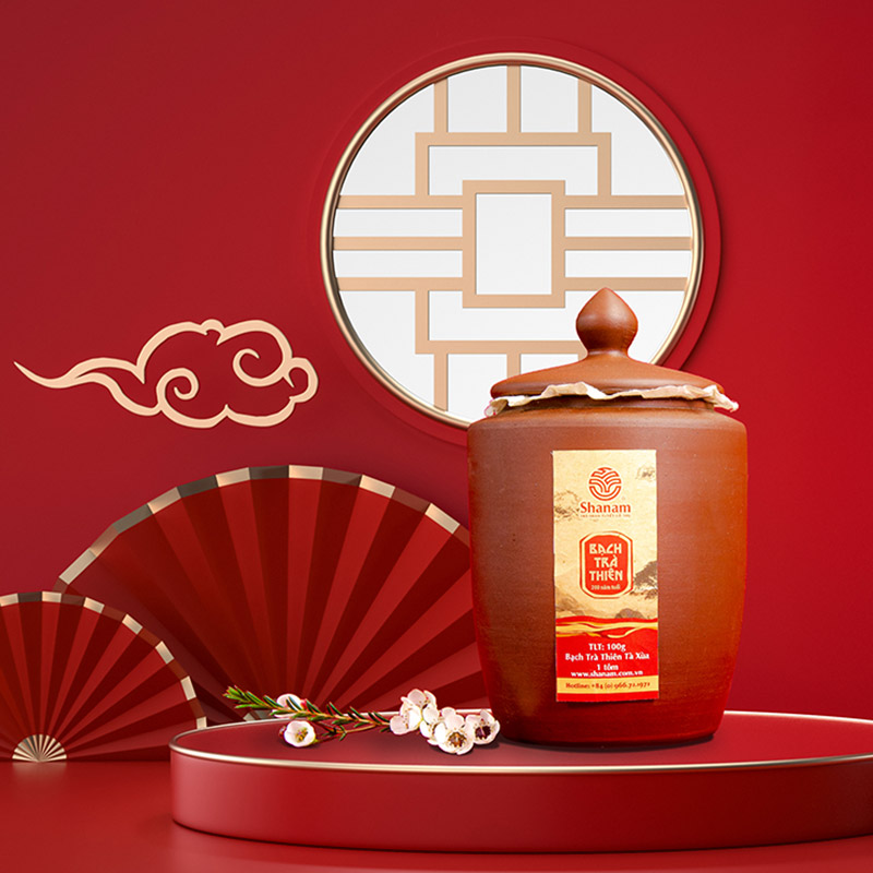 CHUM BẠCH TRÀ THIÊN TÀ XÙA 1T 100G