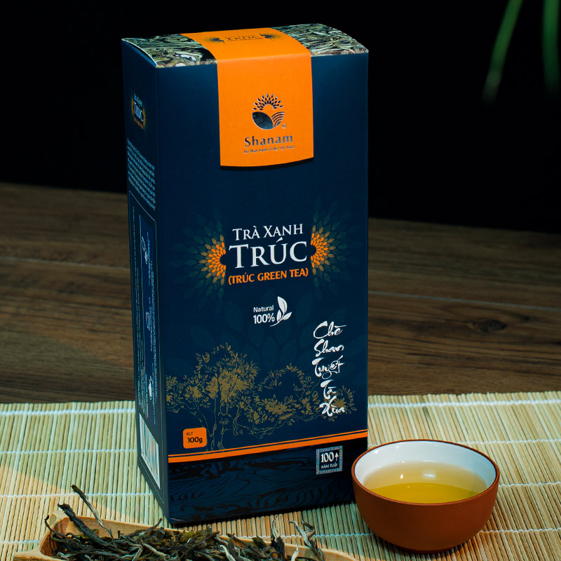 TRÀ XANH TRÚC HỘP 100G