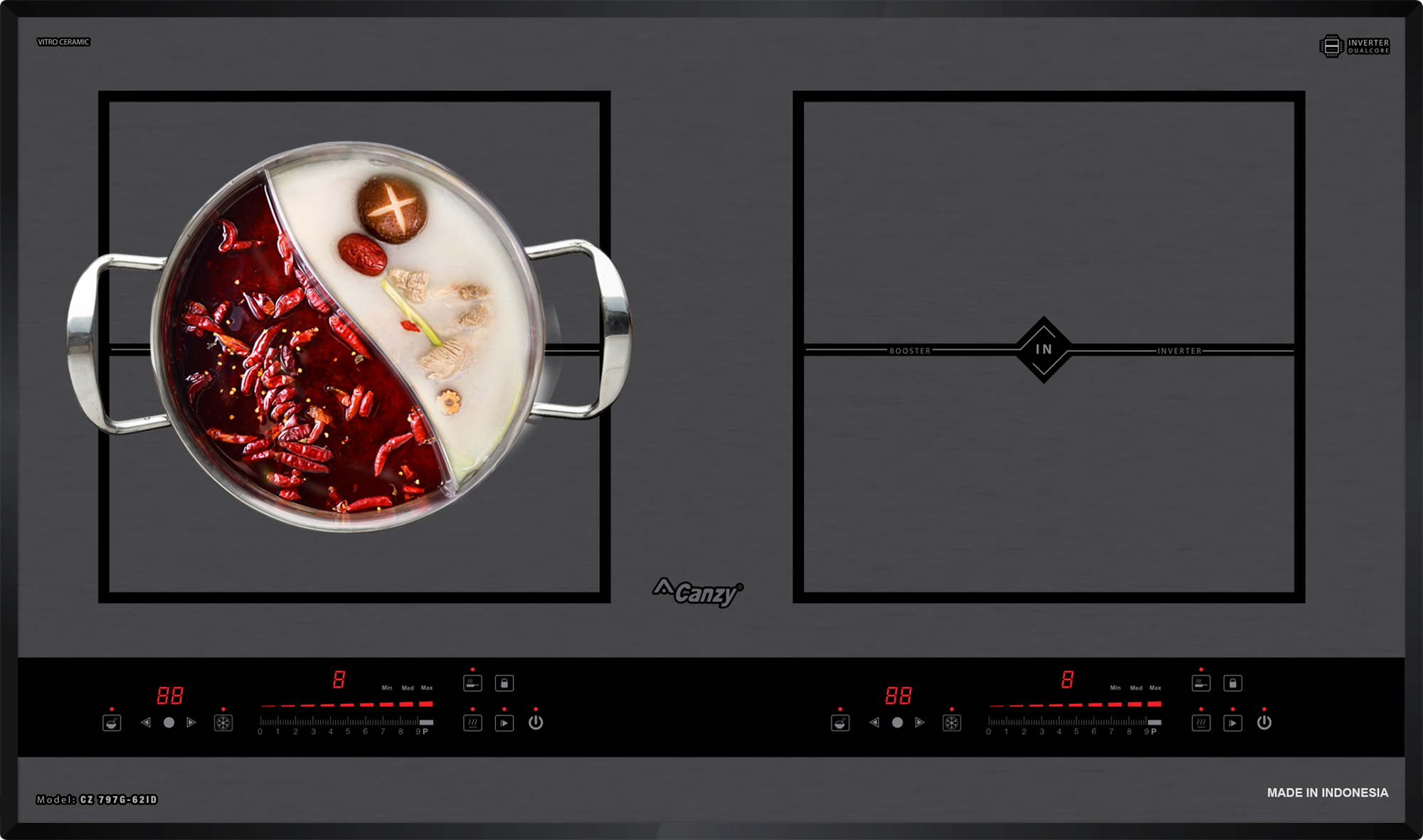 Bếp Từ Canzy CZ 797G-62ID