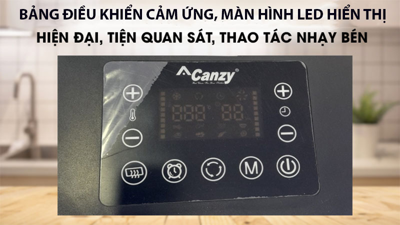 Nồi Chiên Không Dầu Canzy CZ-FR08G