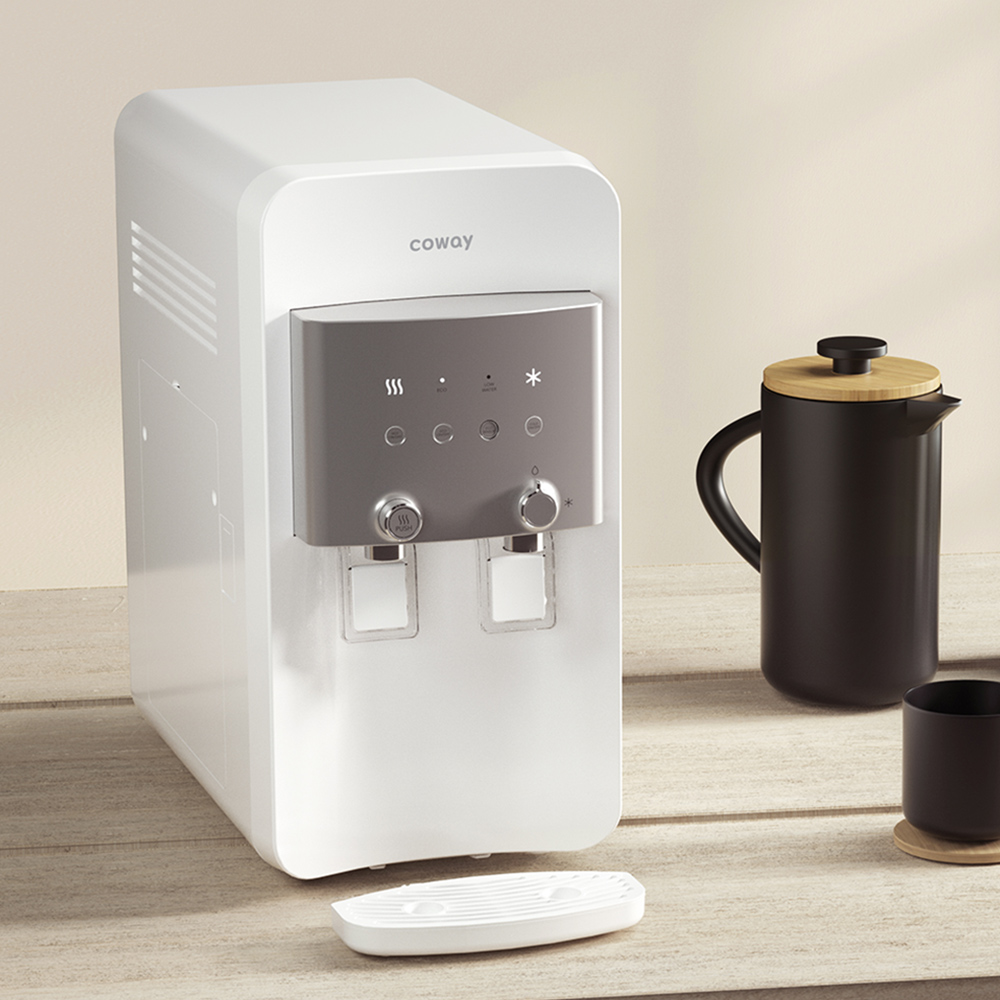 MÁY LỌC NƯỚC COWAY CHP-264L: SẢN PHẨM TIÊN PHONG CỦA LỐI THIẾT KẾ TỐI GIẢN, THANH LỊCH