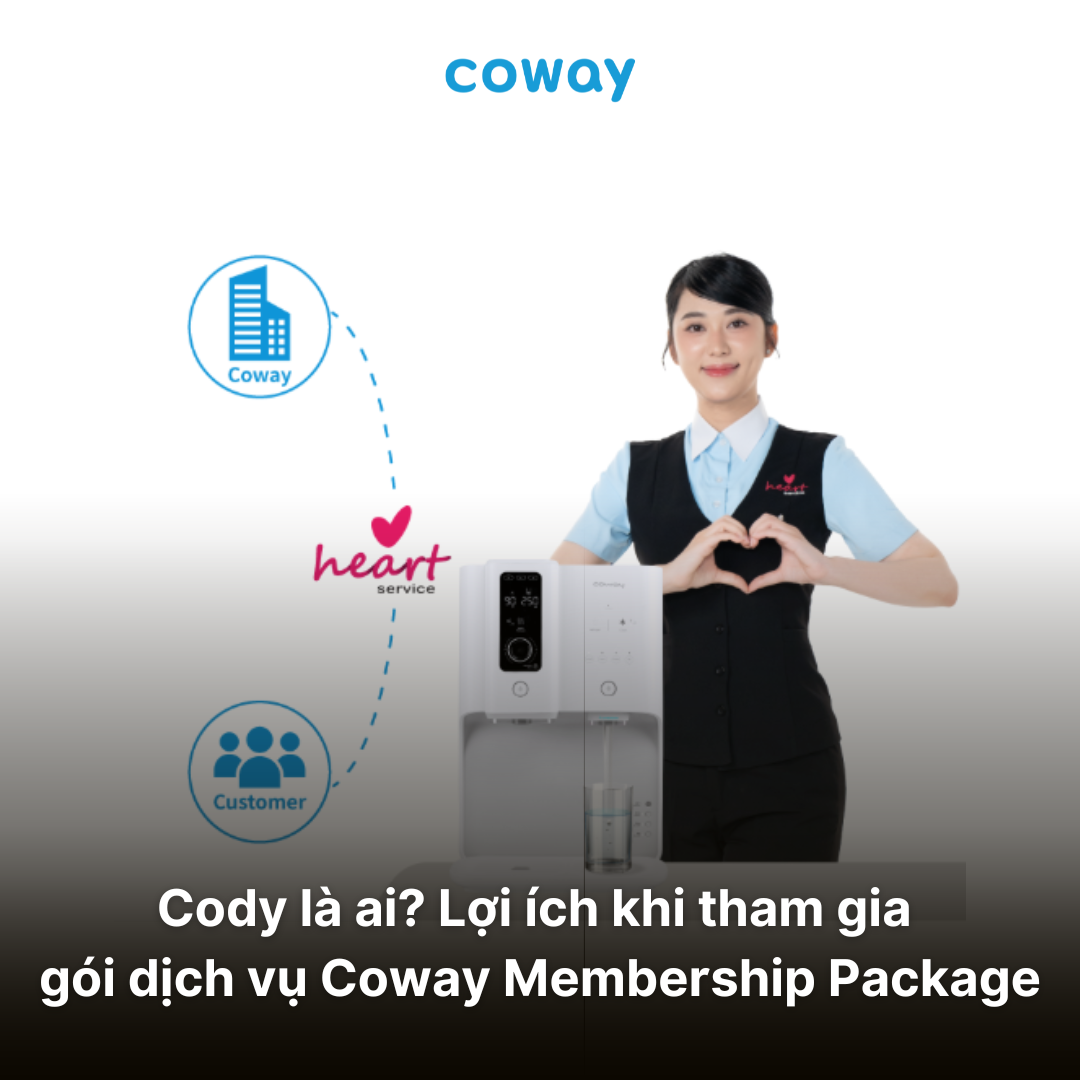 Cody là ai? Lợi ích khi tham gia gói dịch vụ Coway Membership Package