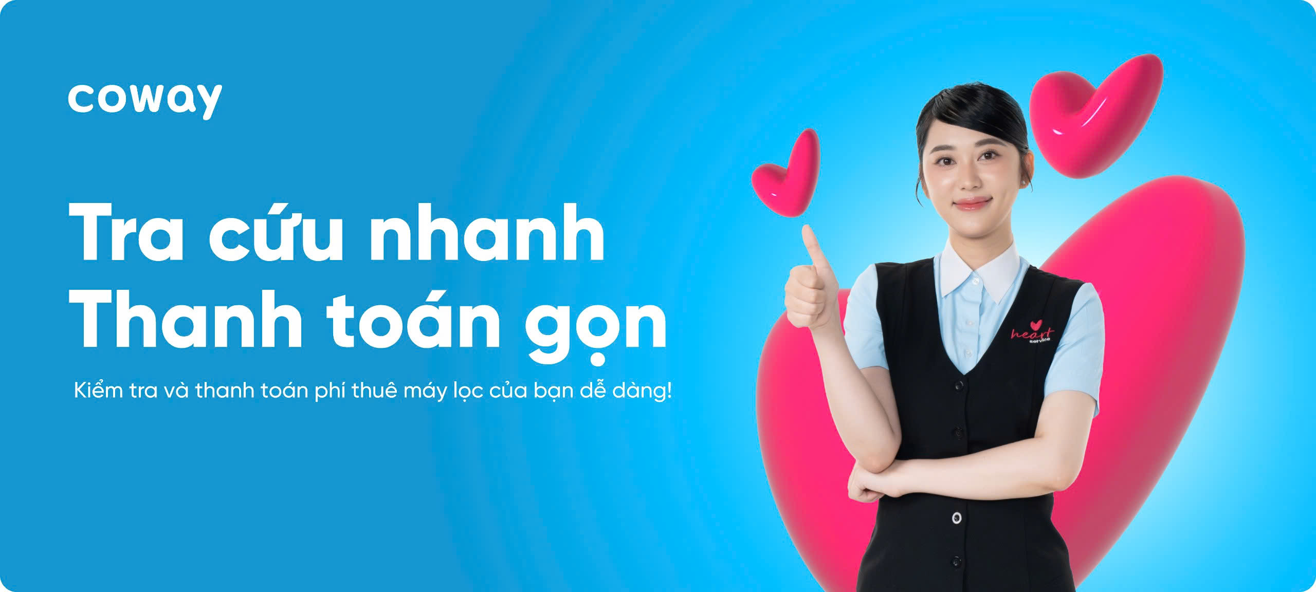 Coway chăm sóc khách hàng