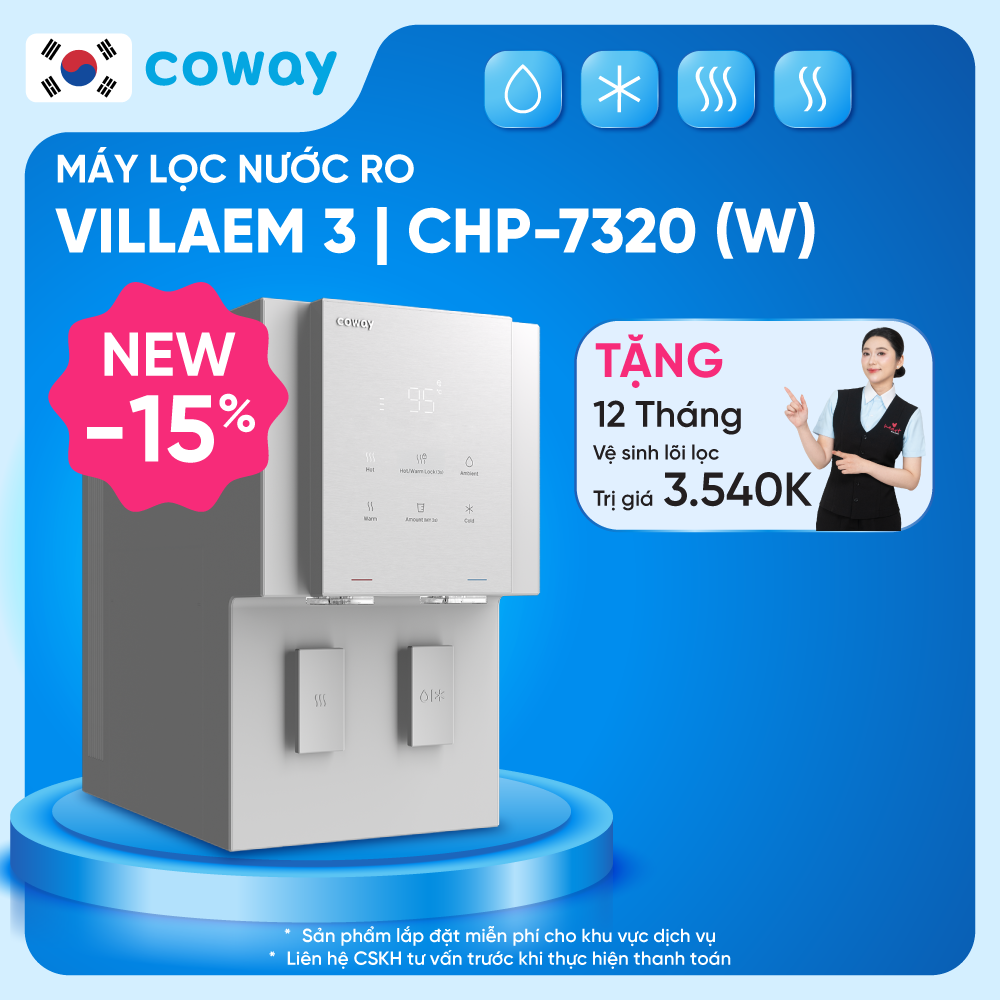 MÁY LỌC NƯỚC VILLAEM 3