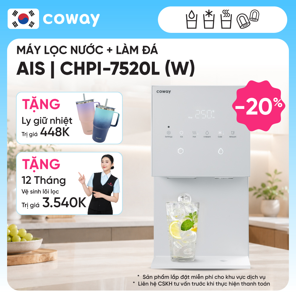 MÁY LỌC NƯỚC LÀM ĐÁ AIS