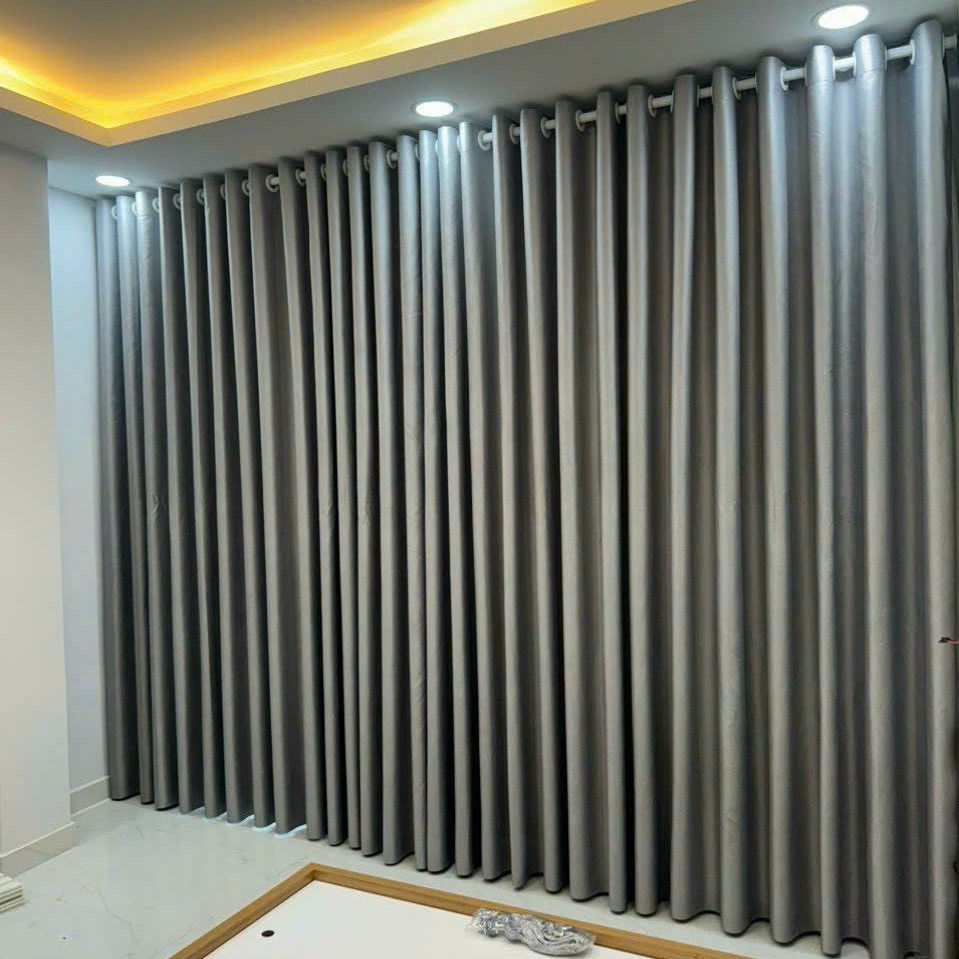 Rèm vải gấm chống nắng Hàn Quốc