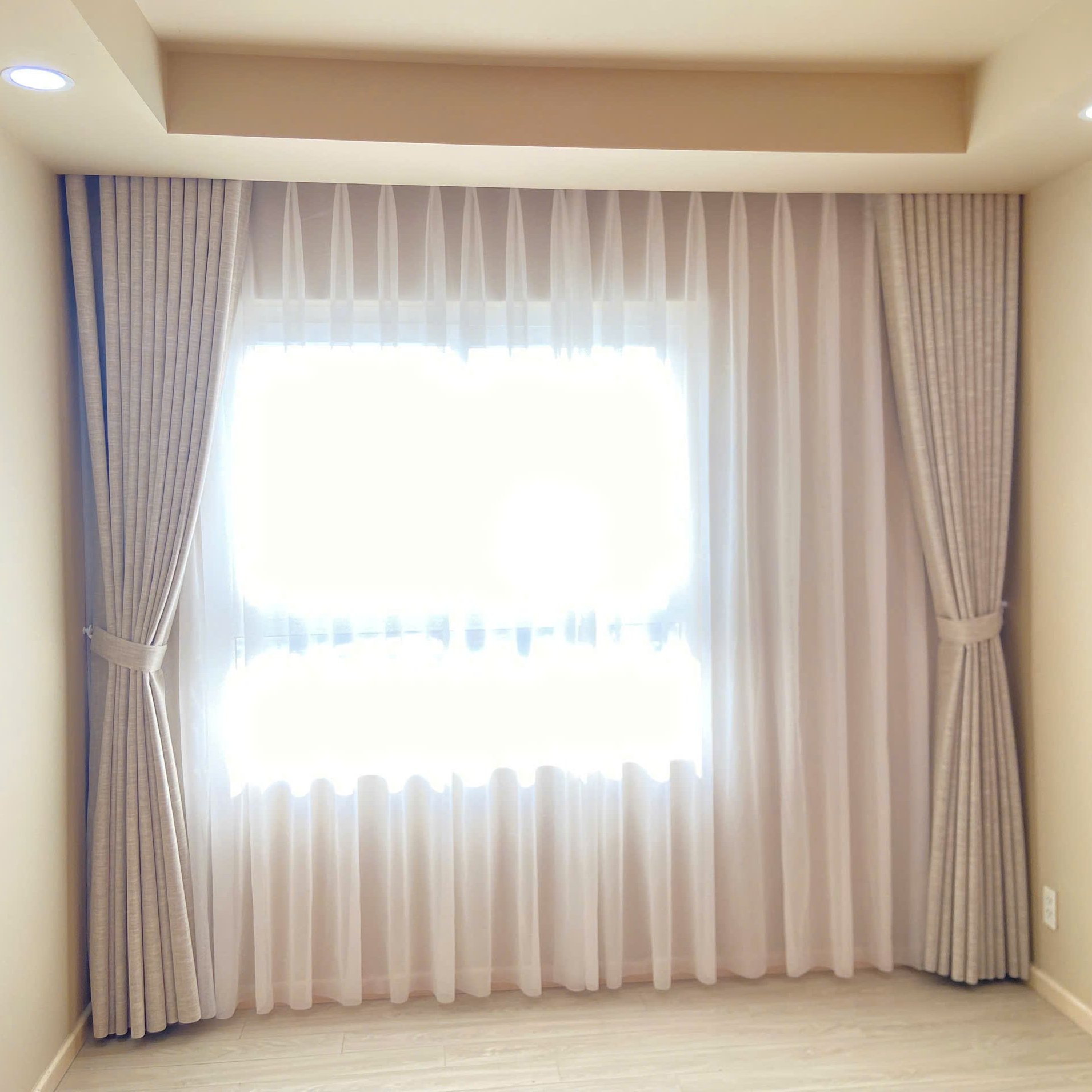 Rèm vải Linen cản sáng