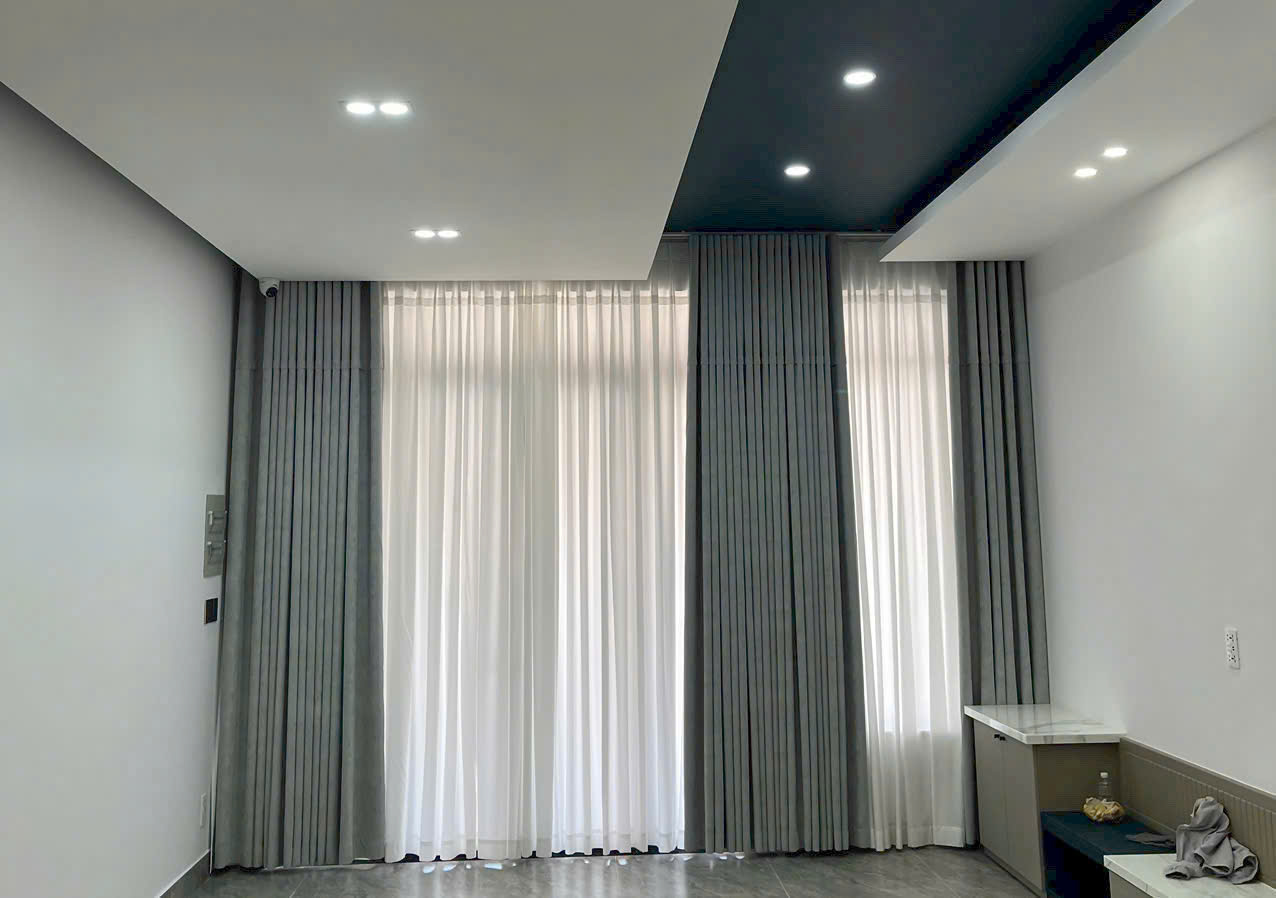 Màn vải chống nắng + voan cao cấp