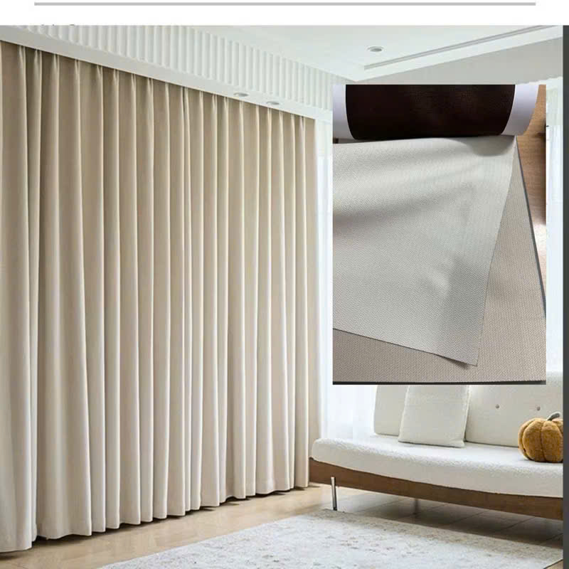 Rèm vải chống nắng CAO CẤP - Màu trắng kem