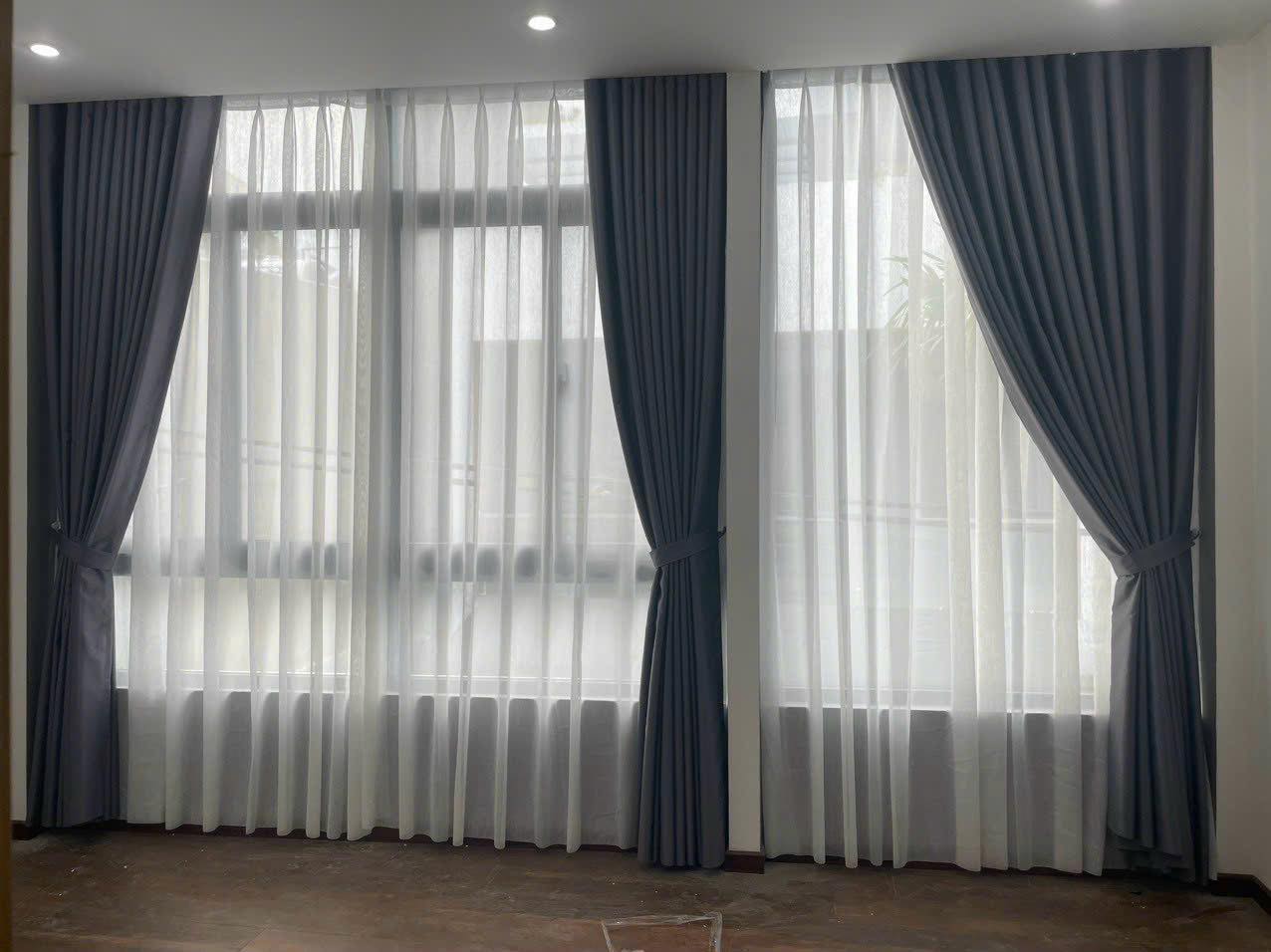 MÀN VẢI CHỐNG NẮNG 2 LỚP