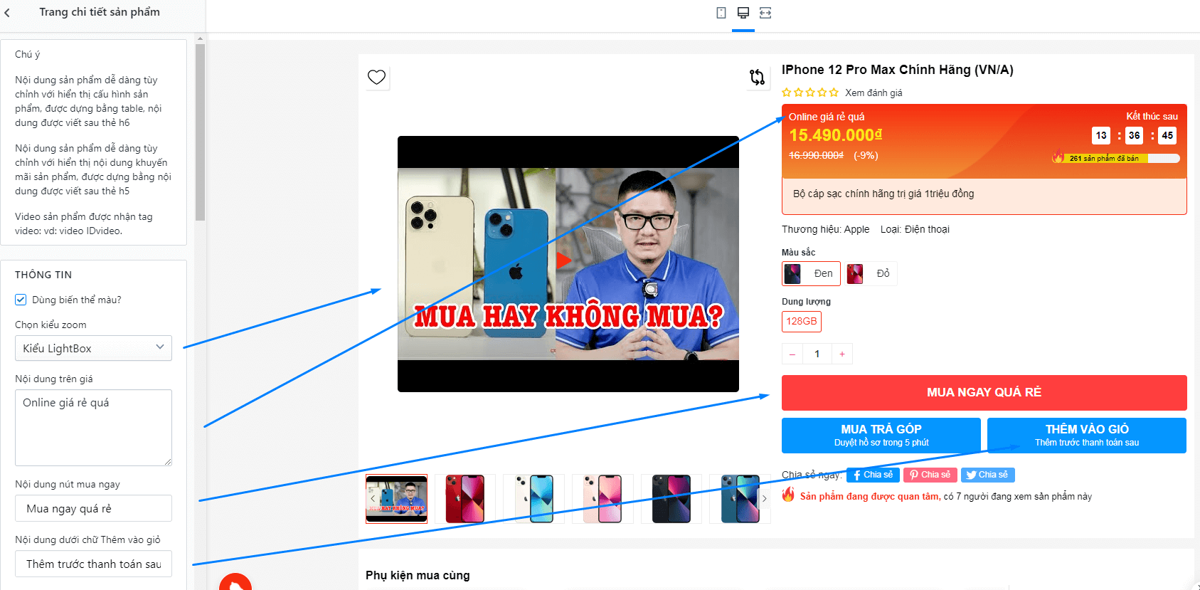 Tính năng theme Ego Mobile