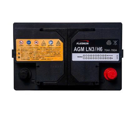 Ắc quy Platinum AGM LN3H6 (70 AH; 760 CCA)