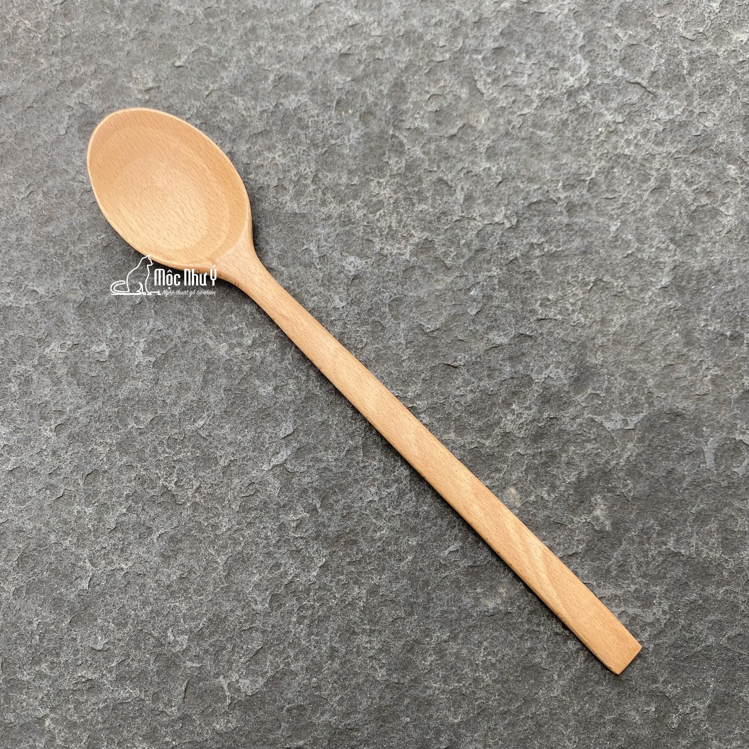 Thìa ăn (size to) gỗ Dẻ Gai xuất khẩu