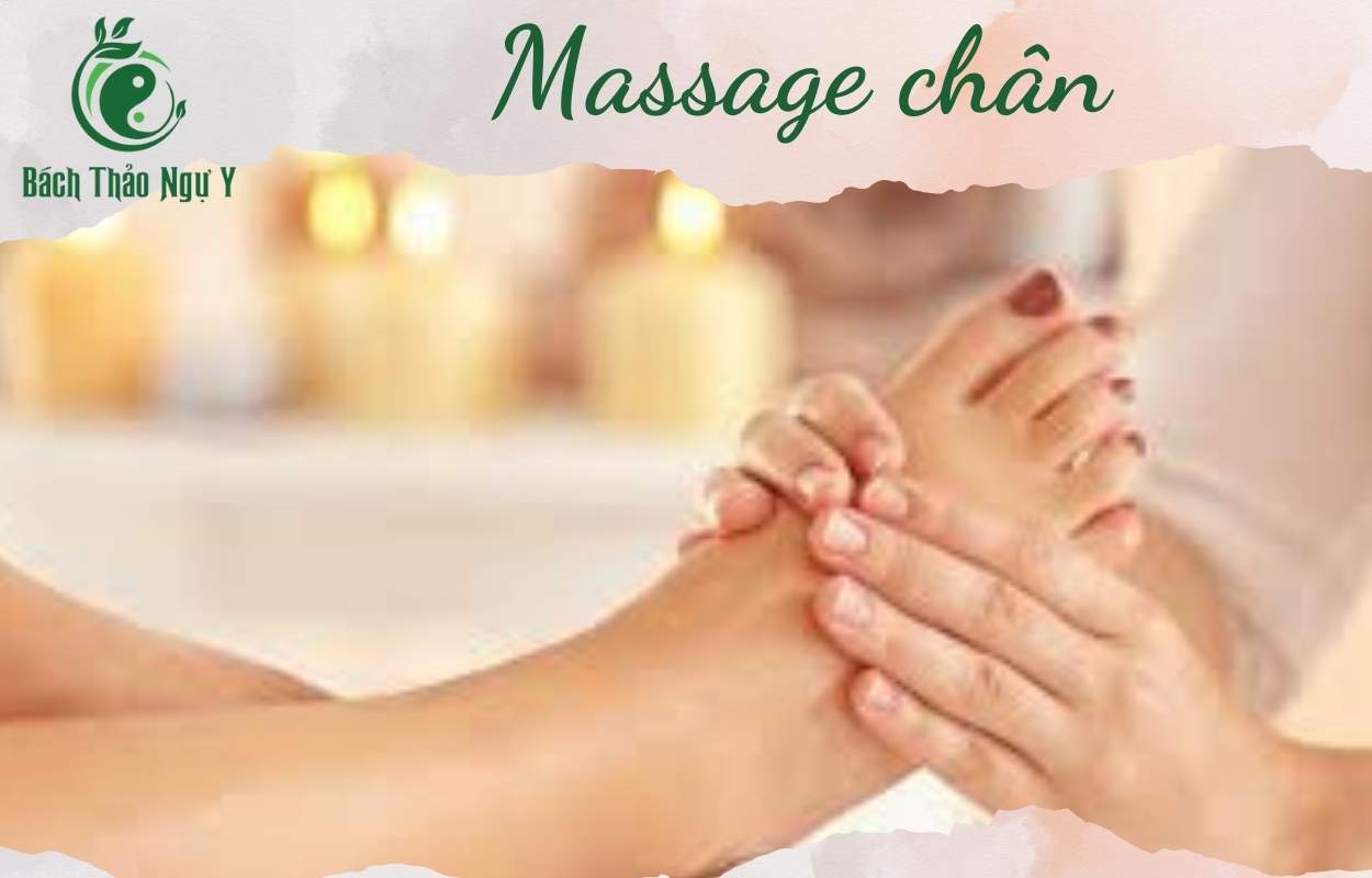 Massage chân dưỡng sinh