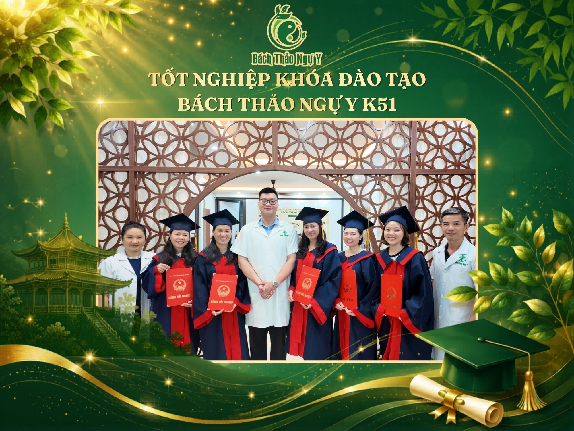 🎓 CHÚC MỪNG TỐT NGHIỆP KHÓA K51 – BÁCH THẢO NGỰ Y 🎓