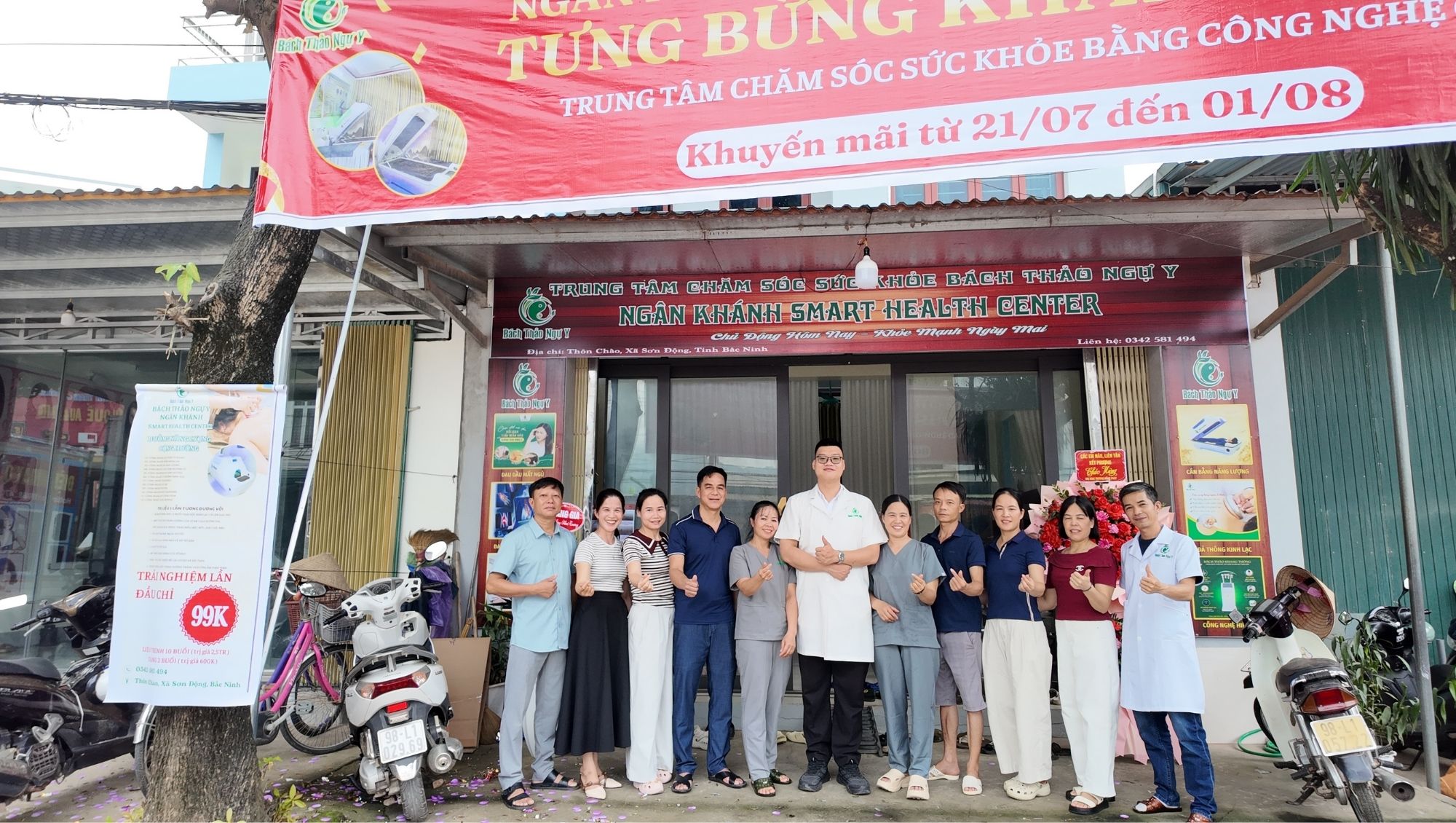 KHAI TRƯƠNG BÁCH THẢO NGỰ Y – NGÂN KHÁNH SMART HEALTH CENTER