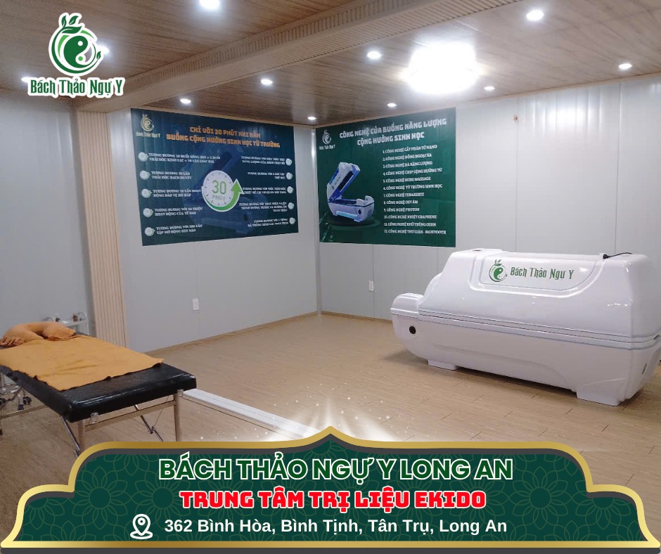 BÁCH THẢO NGỰ Y GIỚI THIỆU CƠ SỞ CHĂM SÓC SỨC KHỎE LONG AN - TRUNG TÂM EKIDO