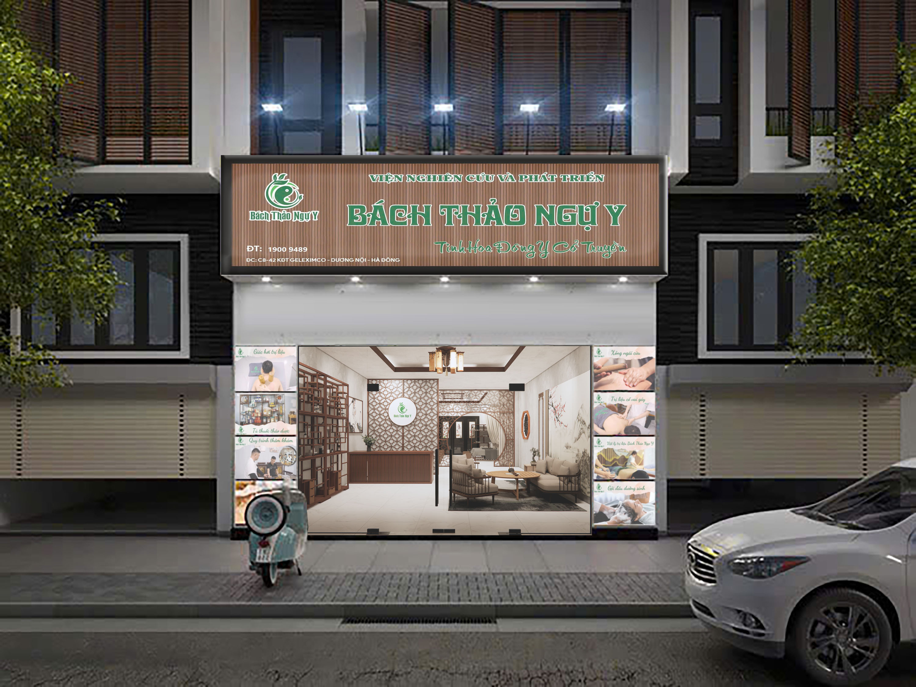 Khám Phá Mẫu Thiết Kế Cơ Sở Nhượng Quyền Bách Thảo Ngự Y Độc Quyền