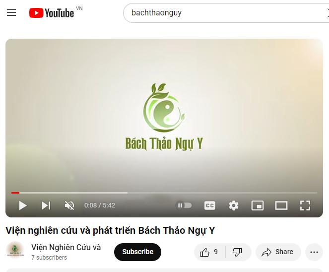 Viện nghiên cứu và phát triển Bách Thảo Ngự Y