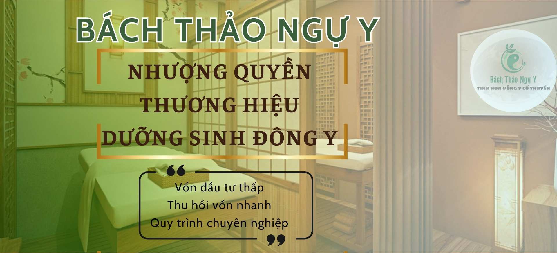 Nhượng quyền tại Bách Thảo Ngự Y