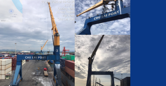 Sửa chữa trụ ben nâng hạ cẩu Liebherr 40/32