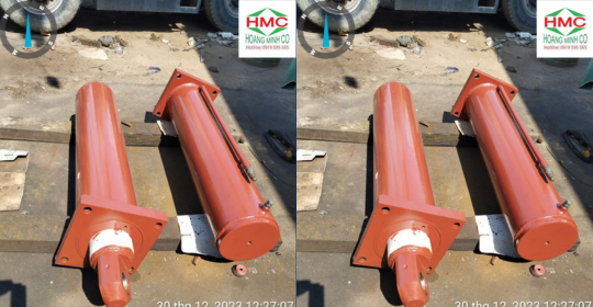 Gia công, chế tạo hệ thống thủy lực cho máy ép phế liệu