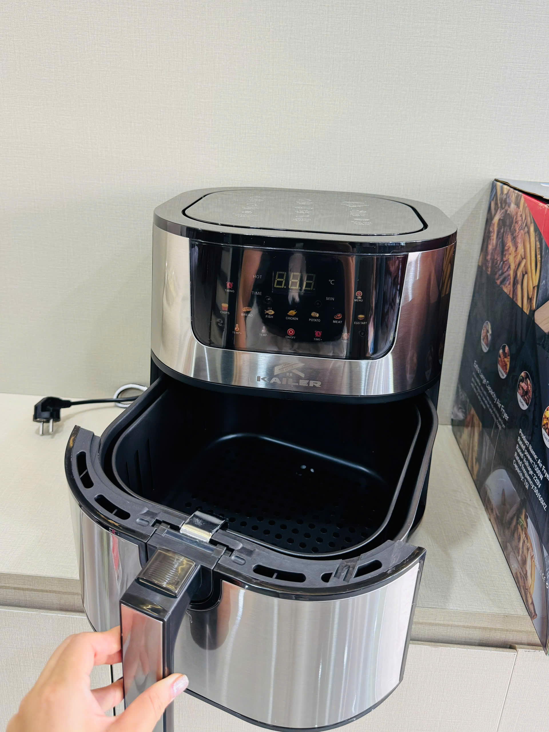 Nồi chiên không dầu Kailer 15l, KL-0279