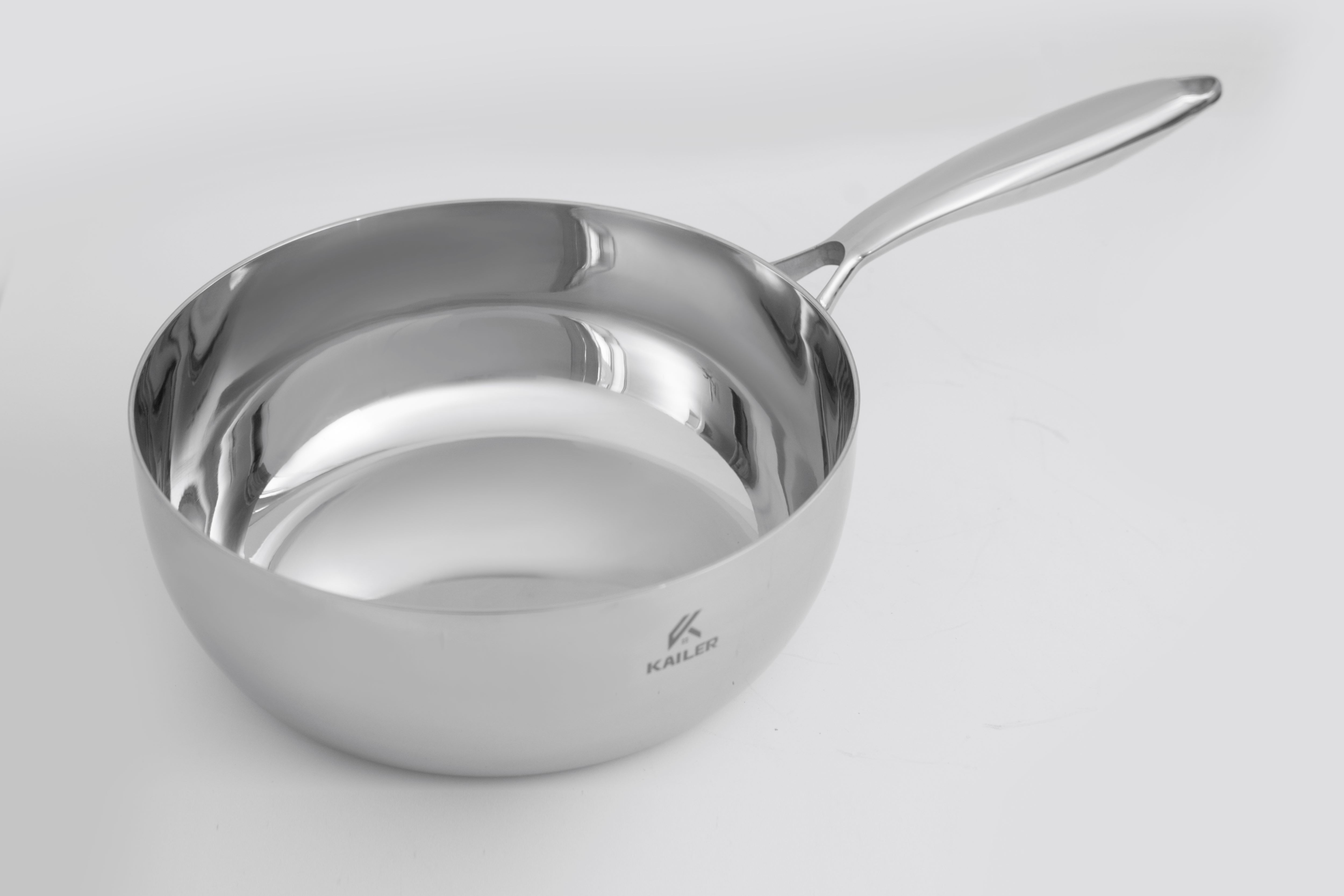 Chảo sâu lòng inox Kailer size 24cm (20c/t), KL-2408