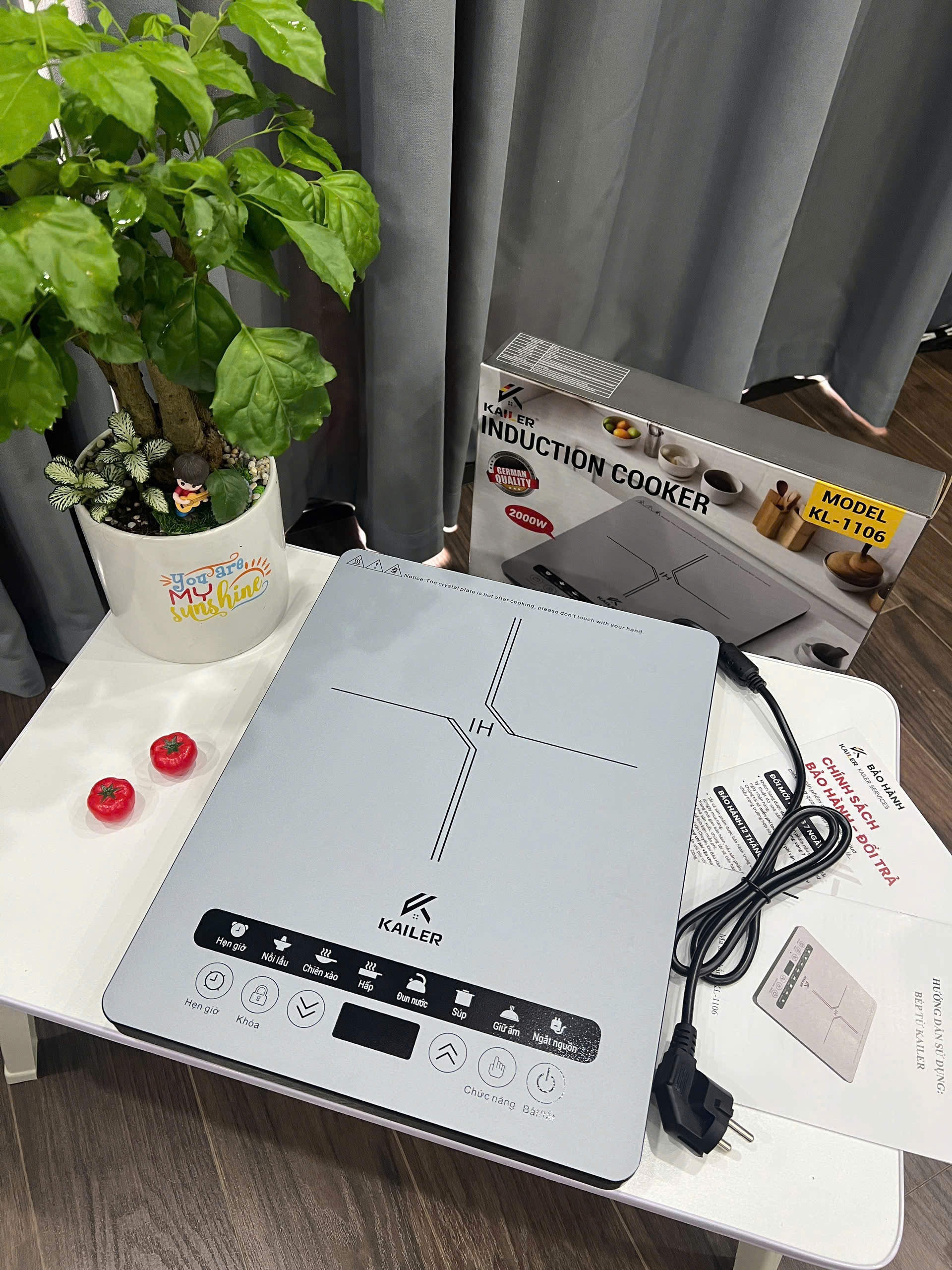 Bếp từ xanh KL-1106