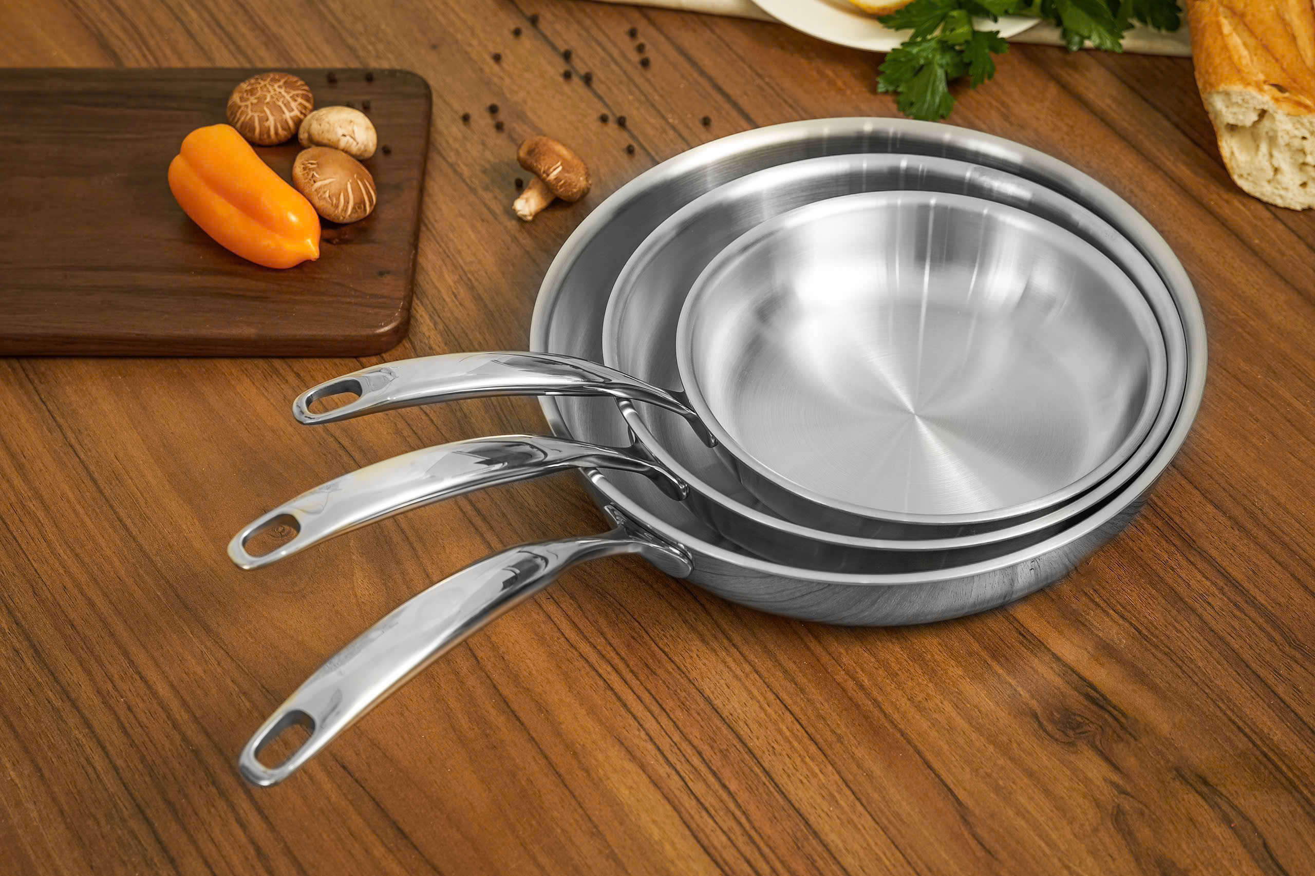 Chảo rán inox kailer 304 model KL-0224