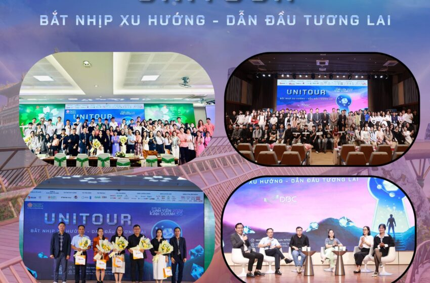 Unitour 2024 tại điểm đến tại Trường Đại học Đông Á, Đà Nẵng và Đại học Duy Tân