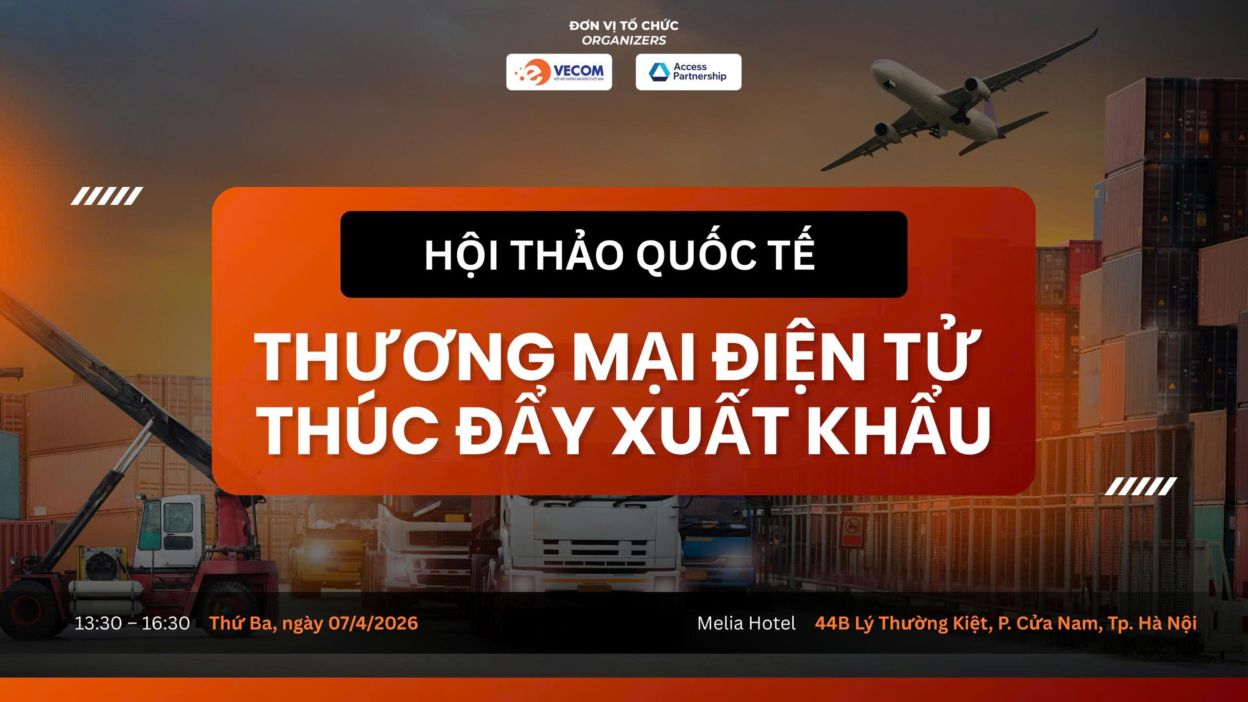 VECOM tổ chức Hội thảo Thương mại điện tử thúc đẩy xuất khẩu