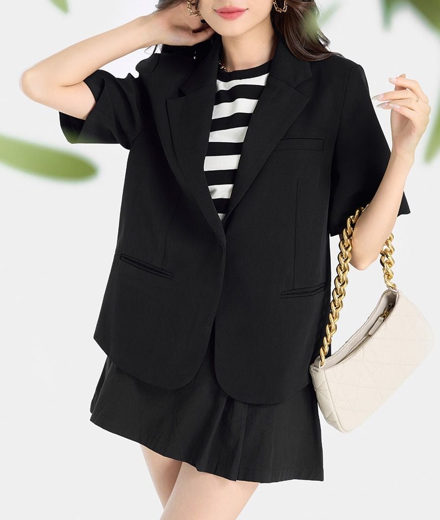 ÁO BLAZER TAY NGẮN