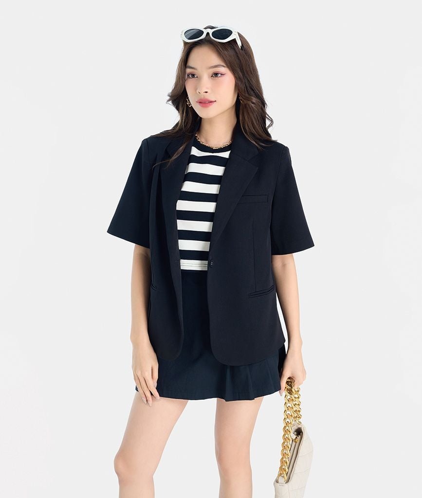 ÁO BLAZER TAY NGẮN