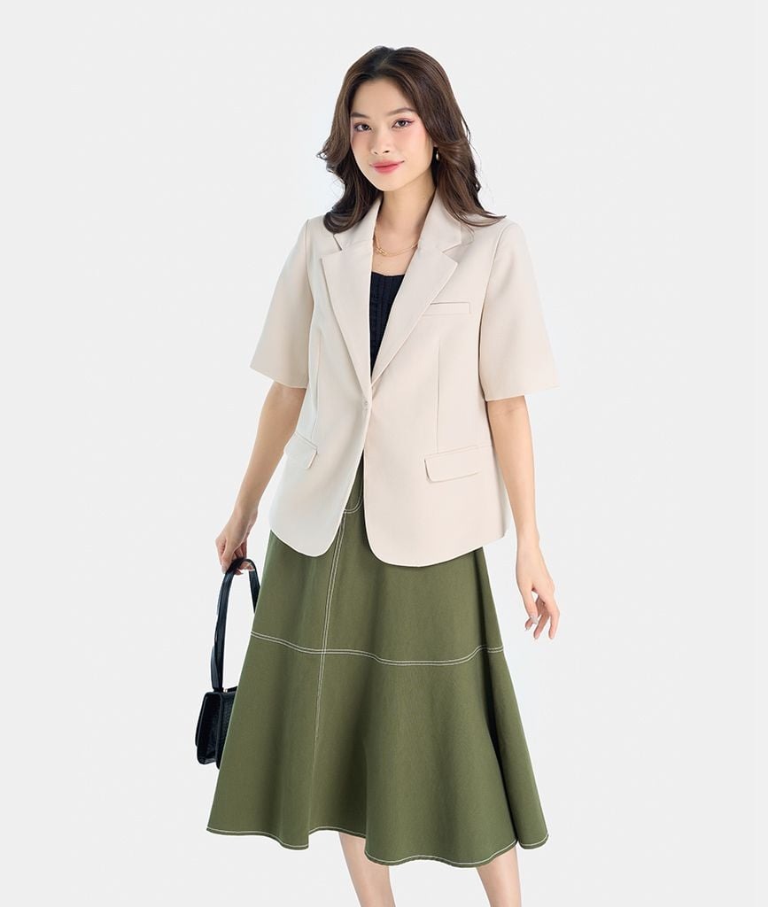 ÁO BLAZER TAY NGẮN