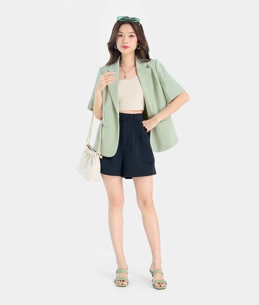 ÁO BLAZER TAY NGẮN