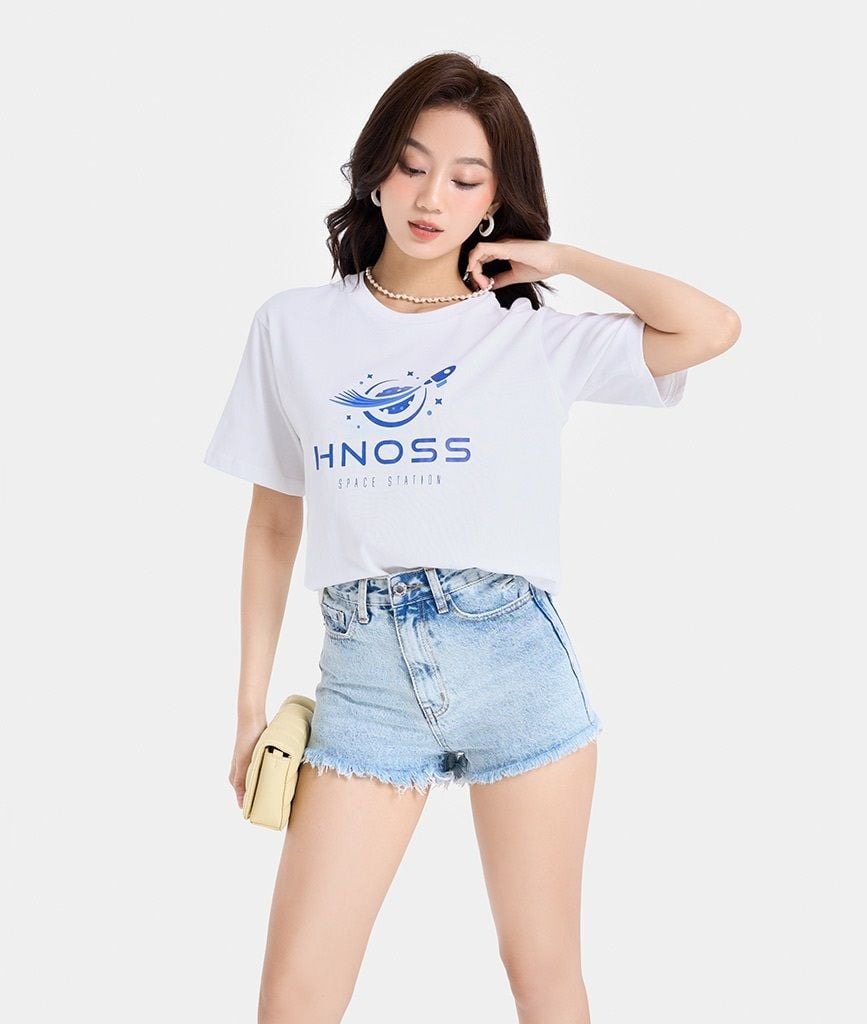QUẦN SHORT DENIM CASUAL LAI TUA RUA